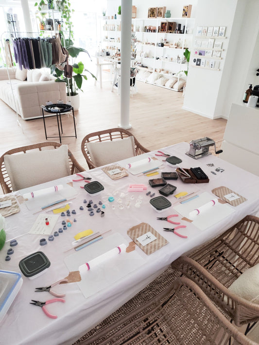 Workshop Schmuckherstellung aus Polymerton (Fimo) - afHandmade