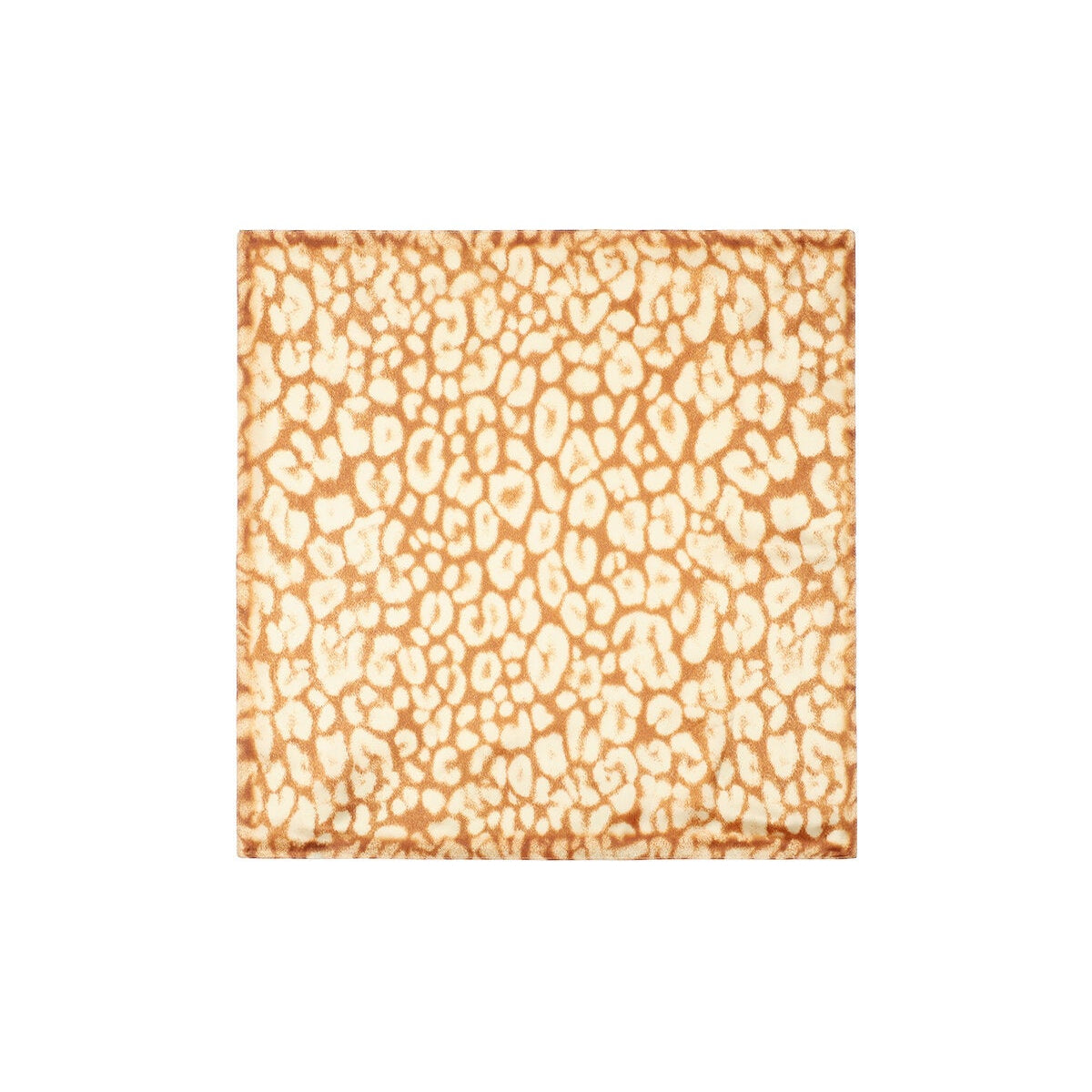 Sommerschal mit Leomuster – Lässiges Halstuch & Taschenaccessoire 70 x 70 cm