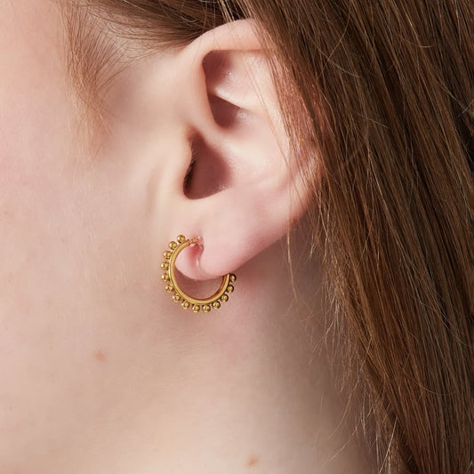 Auffällige Ring - Clip - Ohrringe - afHandmade