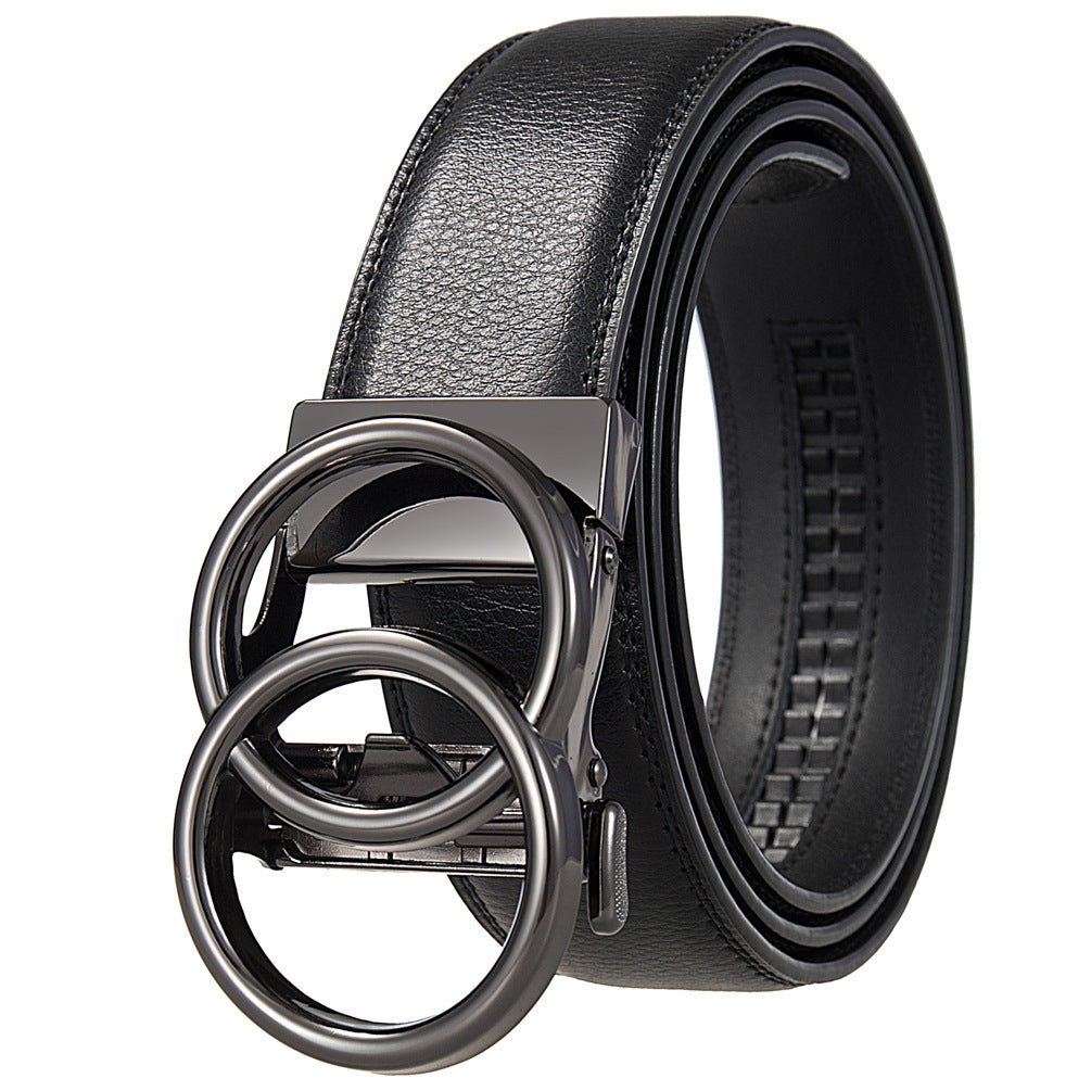 Automatikgürtel Damen schwarze Schnalle - Velna - Mix & Match - afHandmade