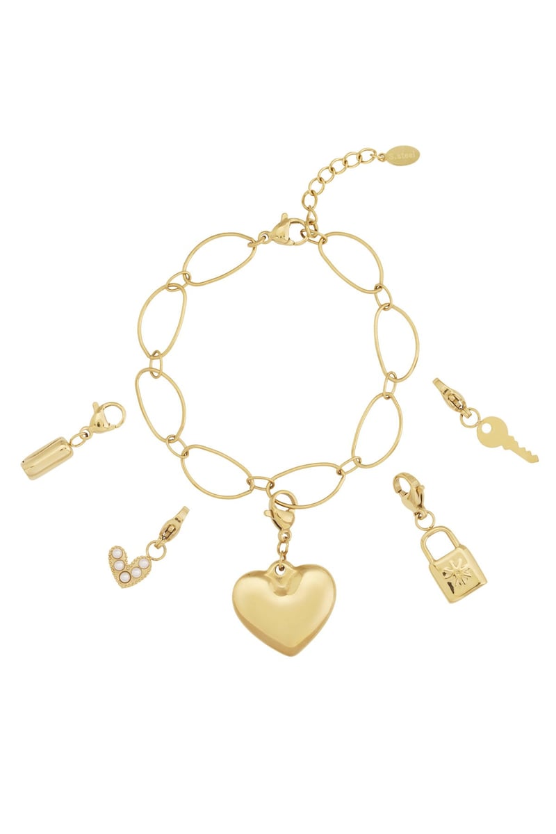 Bettelarmband - Mix and Match - inkl. 5 Charms - afHandmade