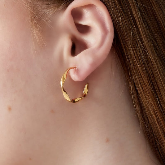 Curve Ohrclips - ohne Ohrlöcher zu tragen - afHandmade