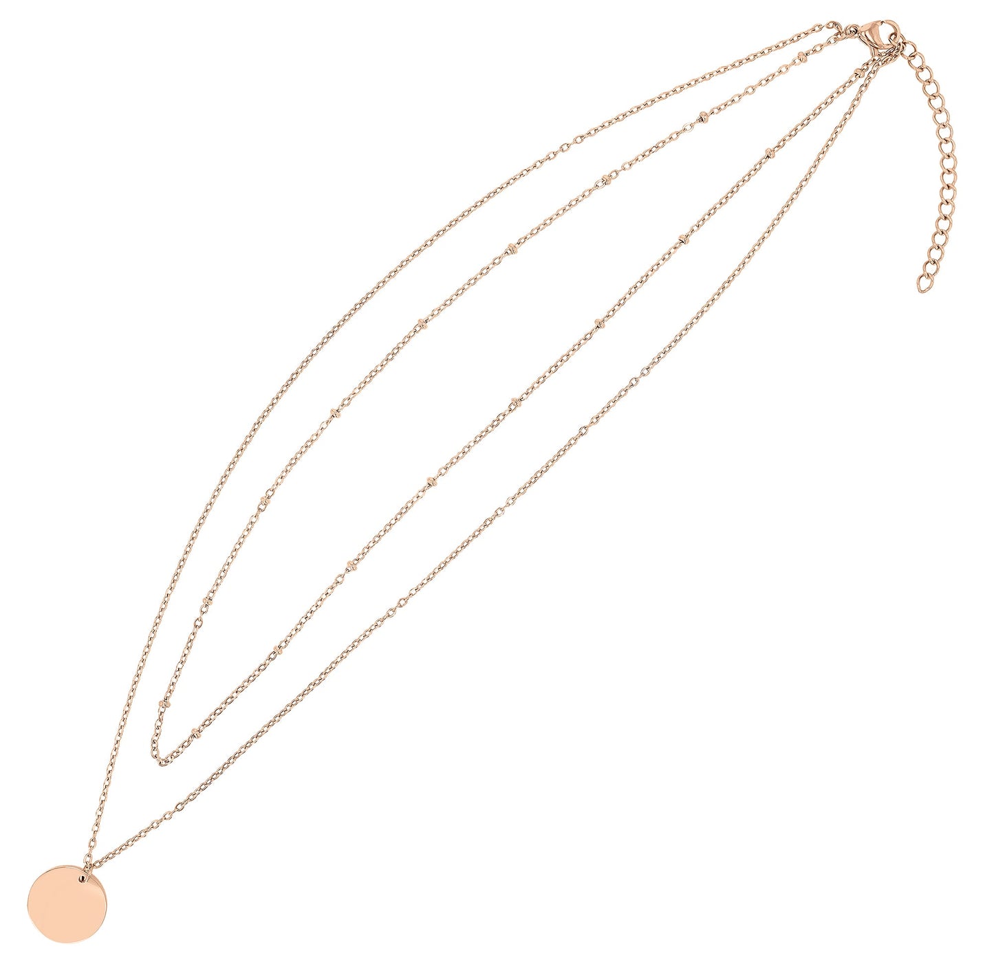 Edelstahlkette ohne Gravur - afHandmade