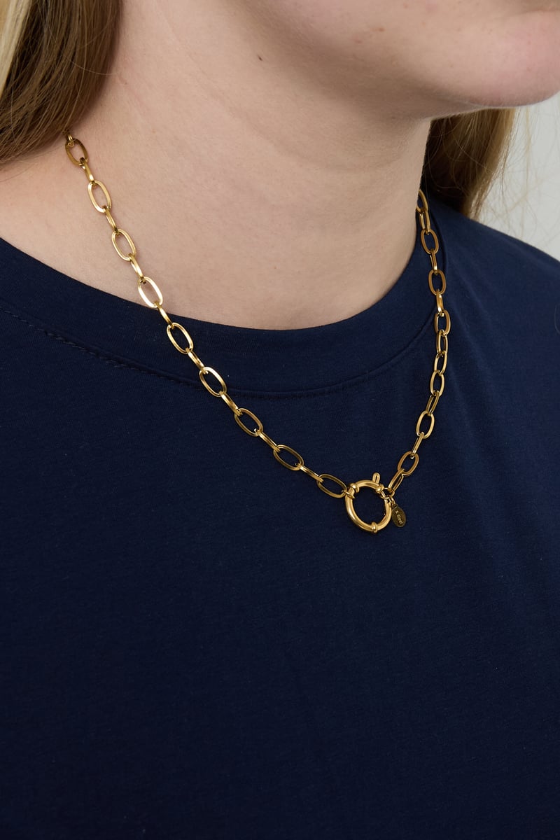 Goldene Knotenkette für Charms - afHandmade