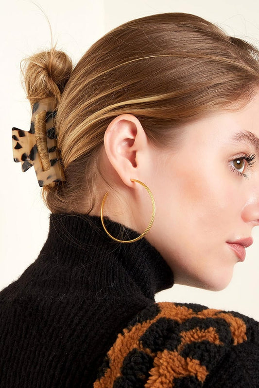 Haarklammer Rosa Sheet Material - afHandmade