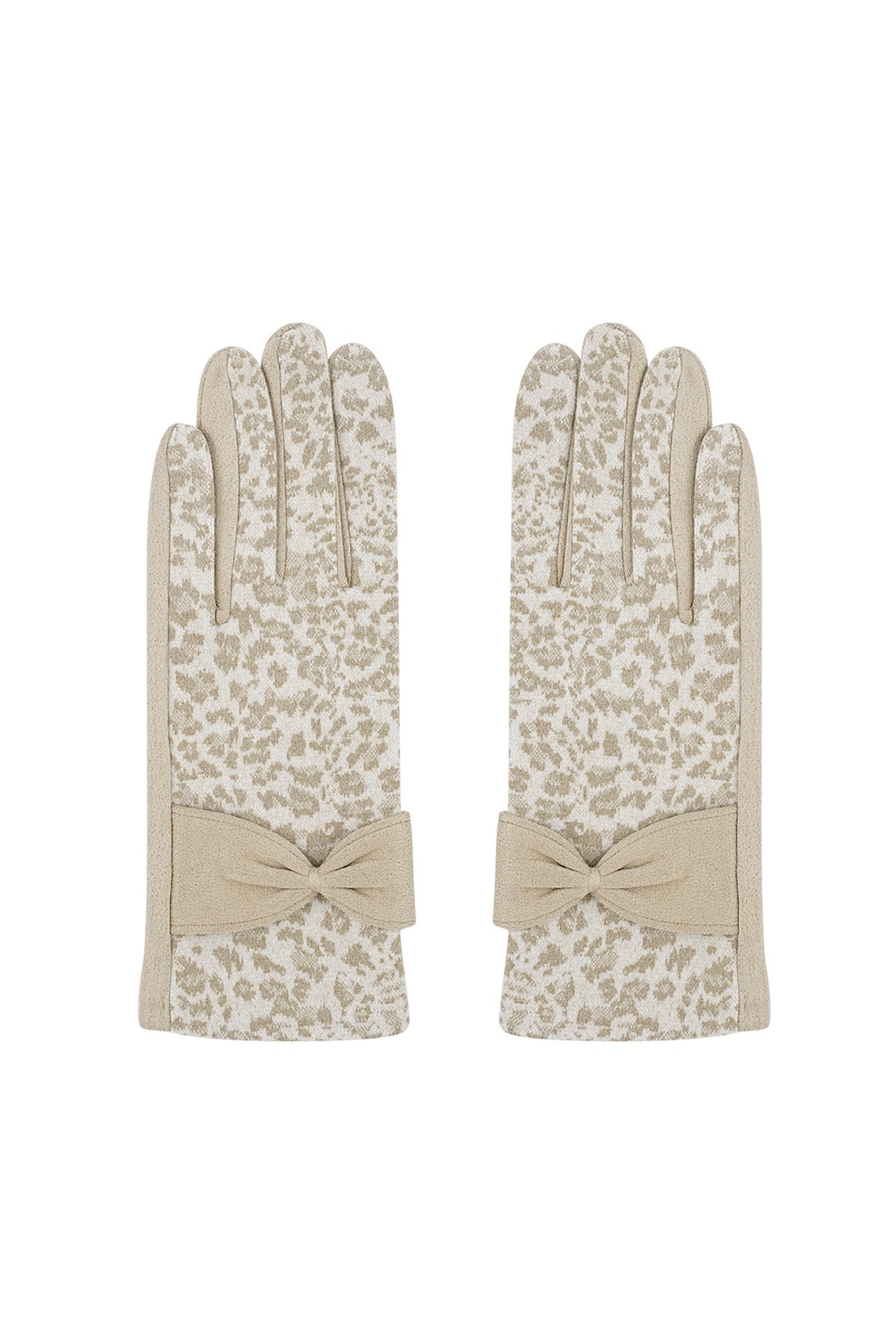 Handschuhe mit Leopardenmuster - afHandmade