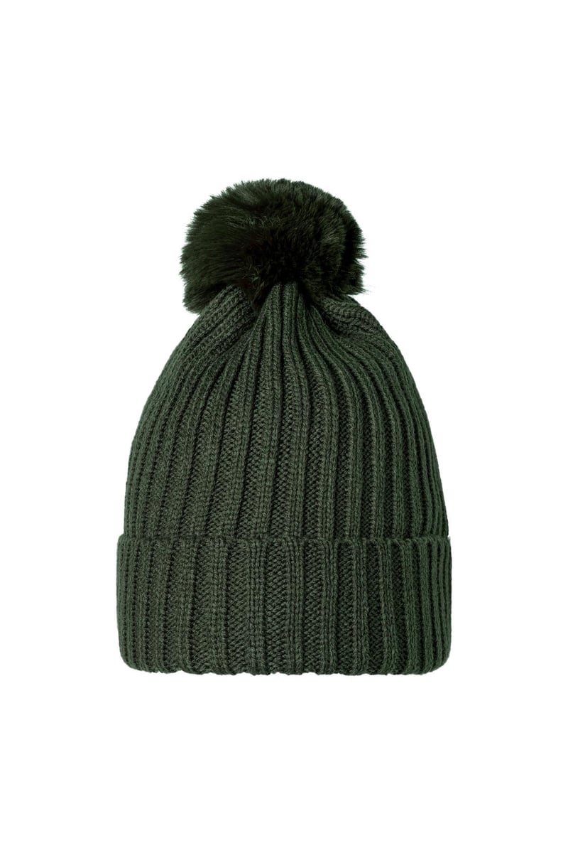 Mütze Basic mit Bommel - afHandmade