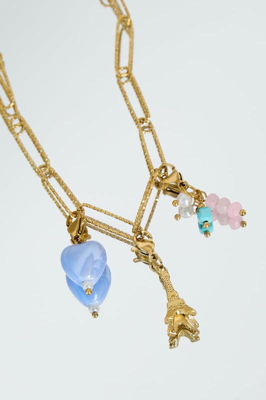 Pastell Herz Schmuck DIY Charm - afHandmade