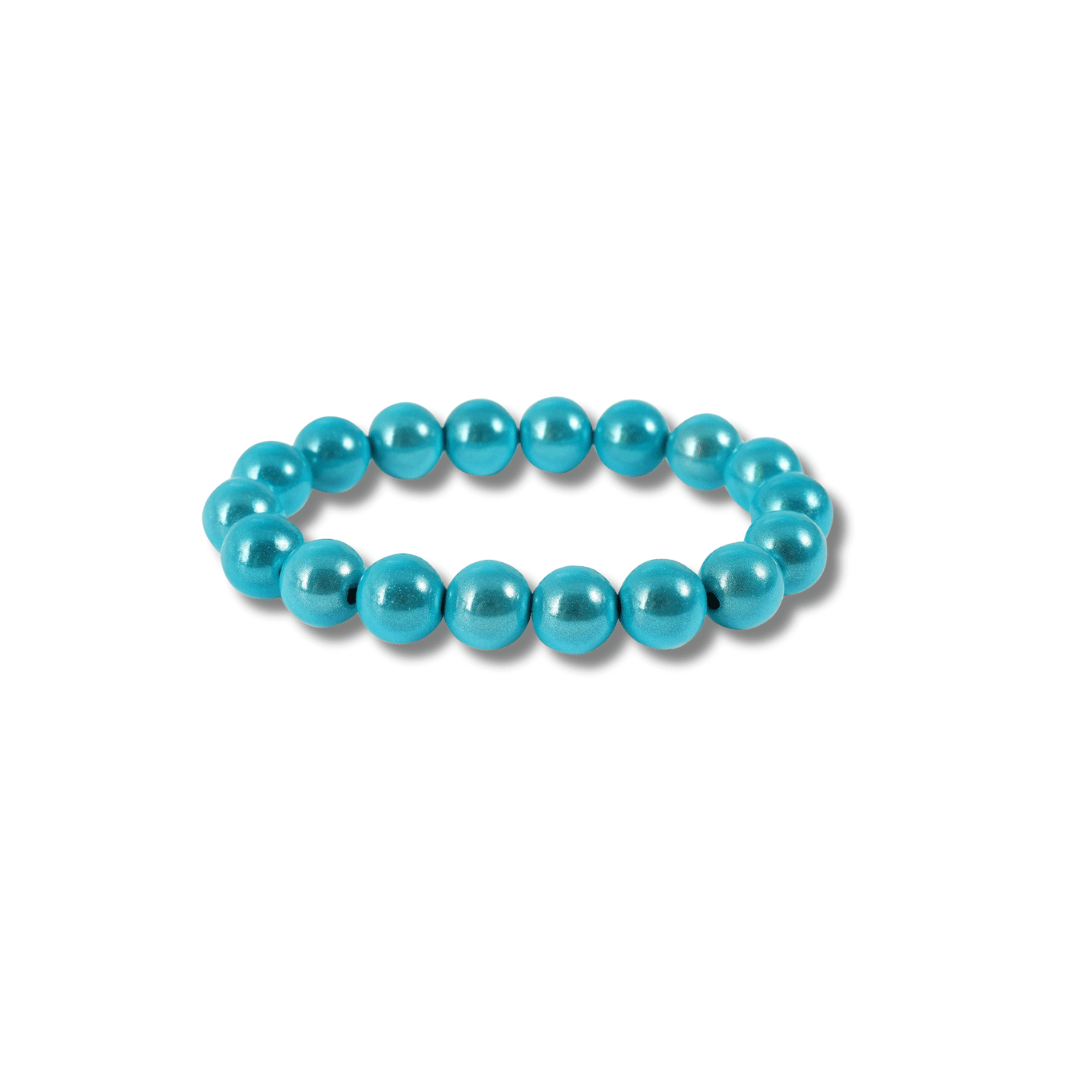 Perlenarmband bunt - 10mm Perlen - Armband personalisierbar - afHandmade