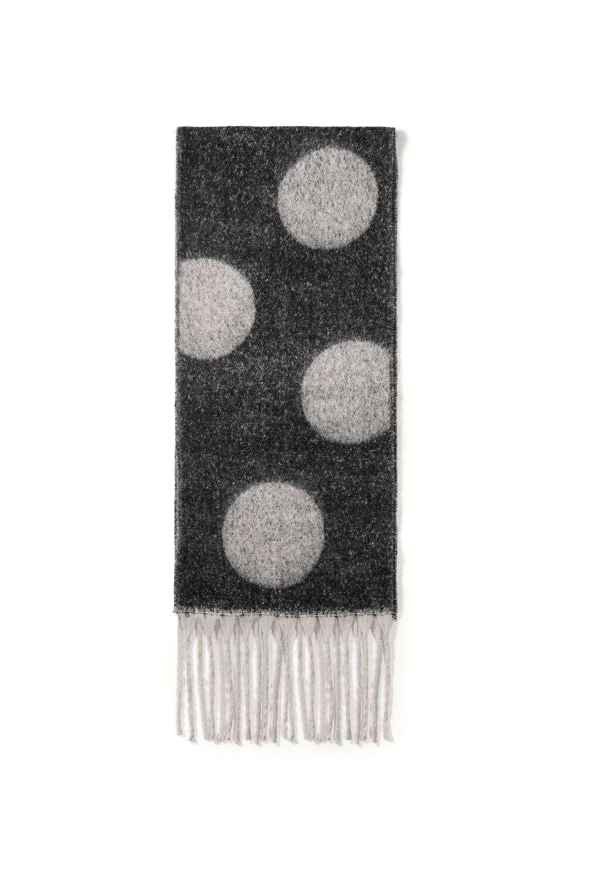 Pünktchenschal „Cozy Dots“ – Kuscheliger Schal mit Punkten - afHandmade