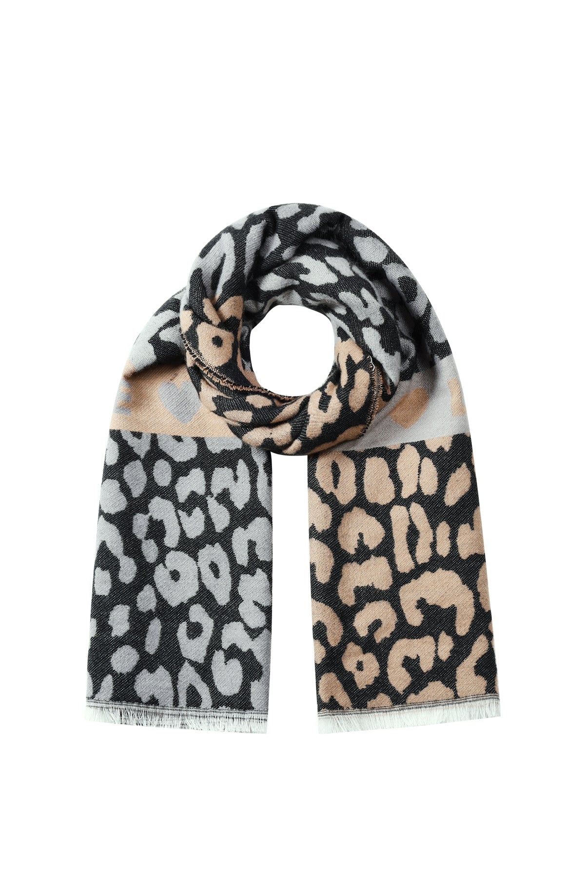 Schal Leopardenmuster - afHandmade