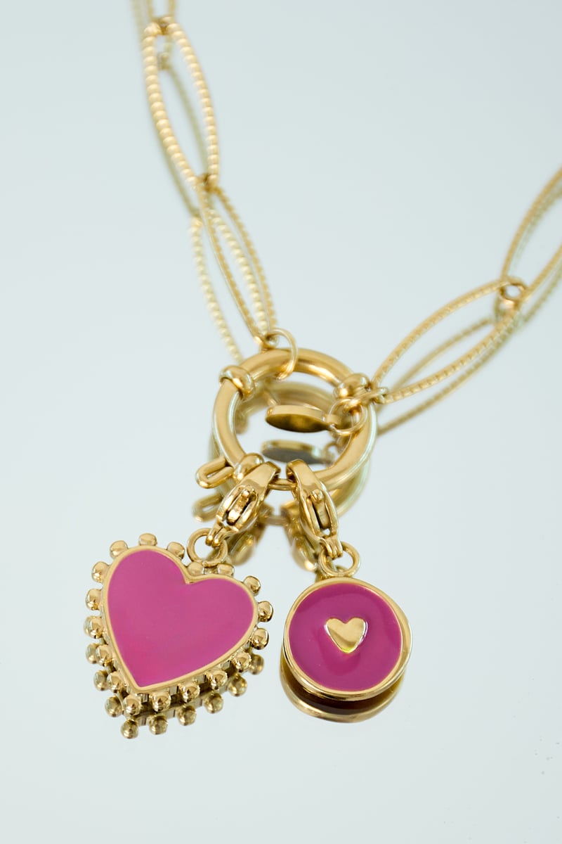 Sommer Herz Schmuck Charm - Anhänger Kette Mix and Match - afHandmade