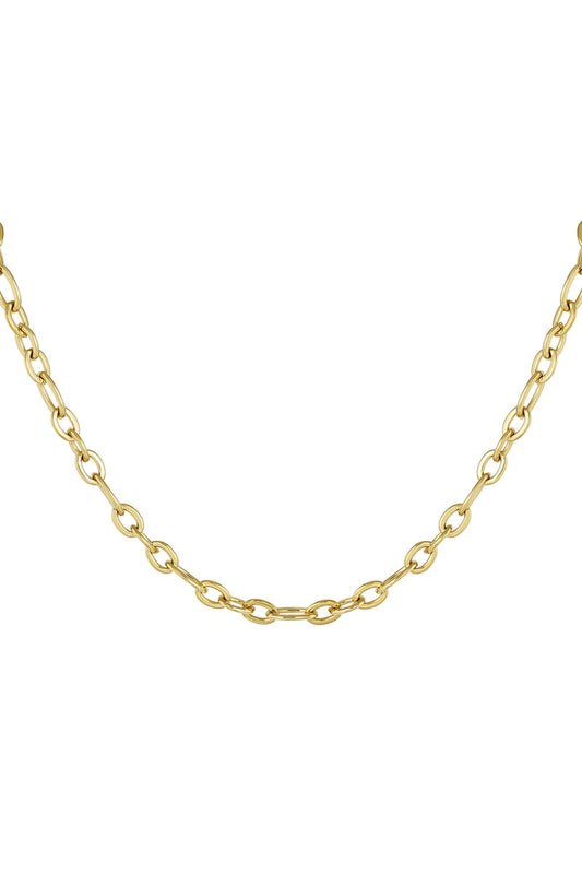 Trendige Glieder Halskette - afHandmade