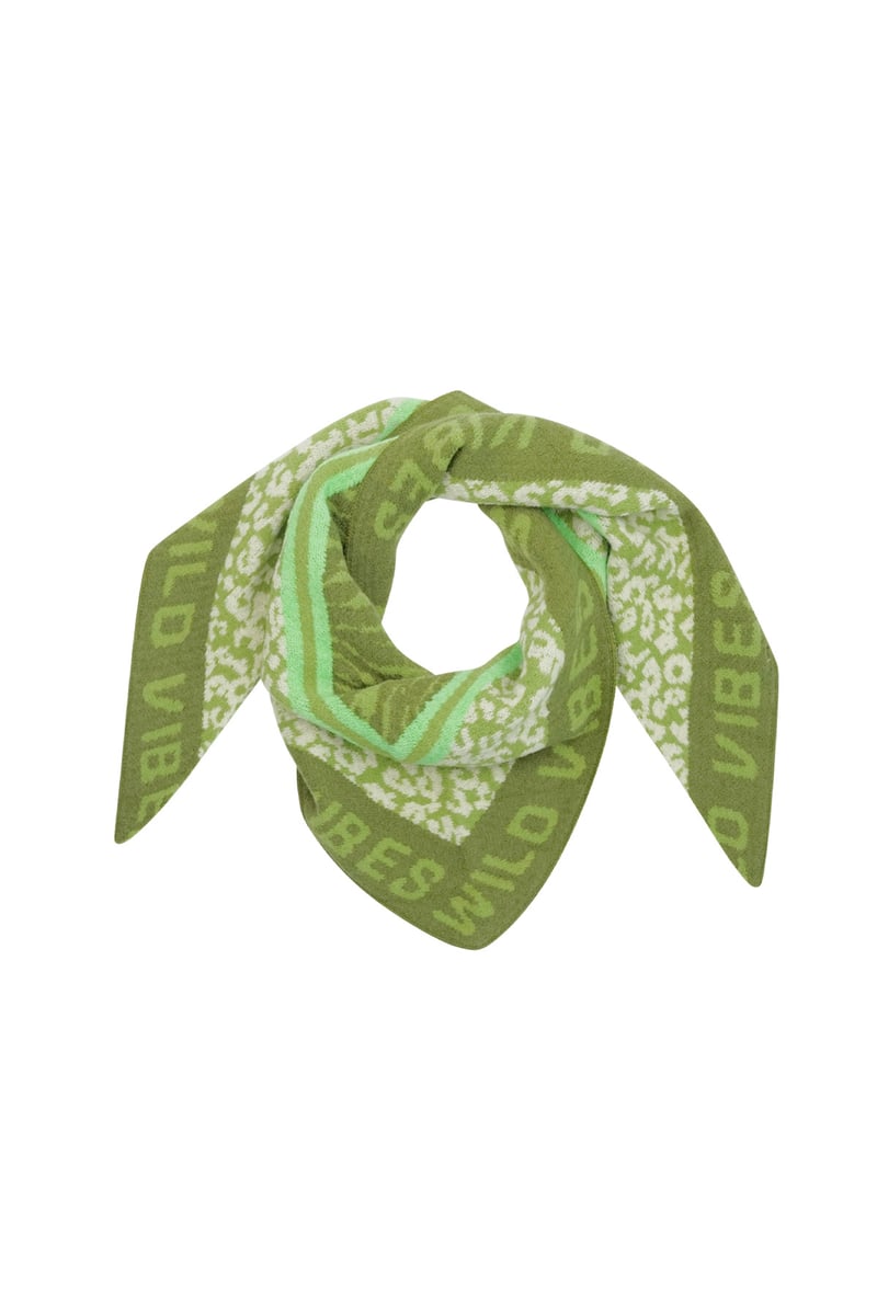 Wild Glow Schal - bunt - afHandmade
