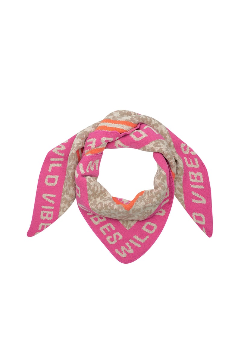 Wild Glow Schal - bunt - afHandmade