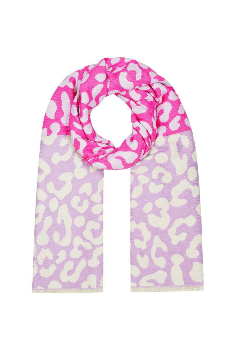 Winterschal Leopard Lover - grau oder bunt