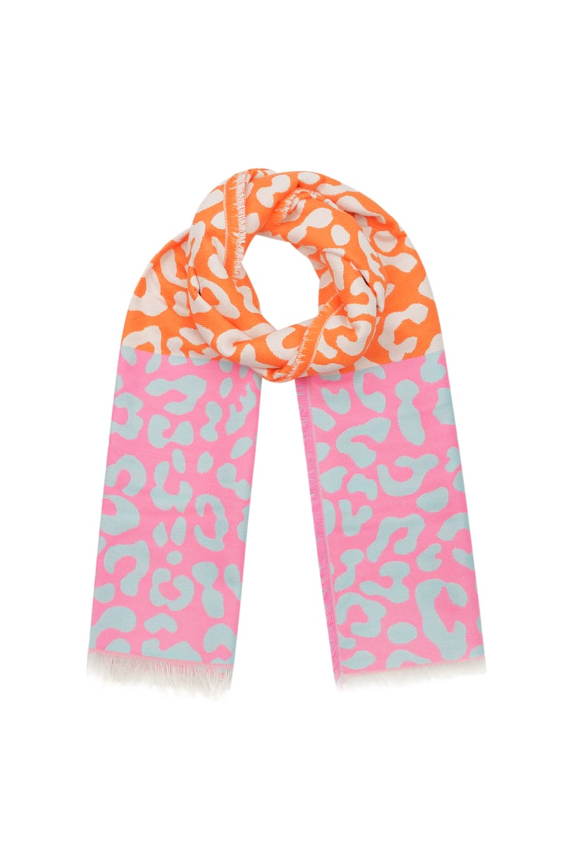 Winterschal Leopard Lover - grau oder bunt