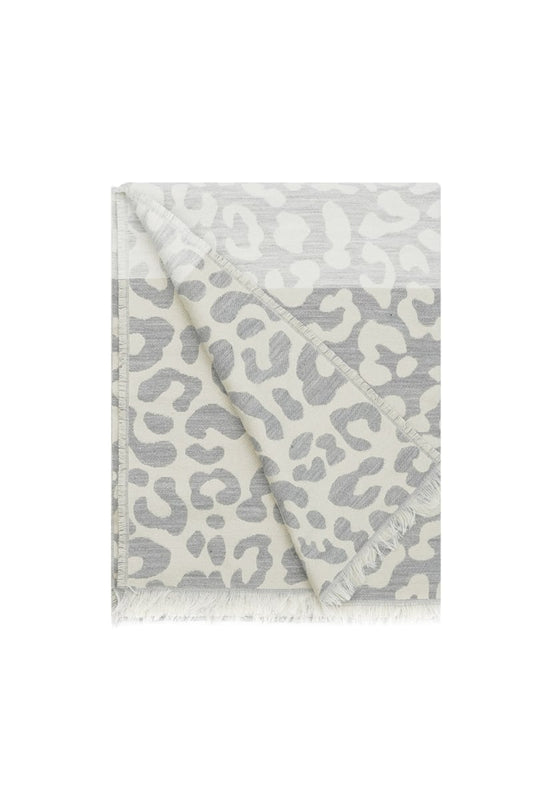 Winterschal Leopard Lover - grau oder bunt