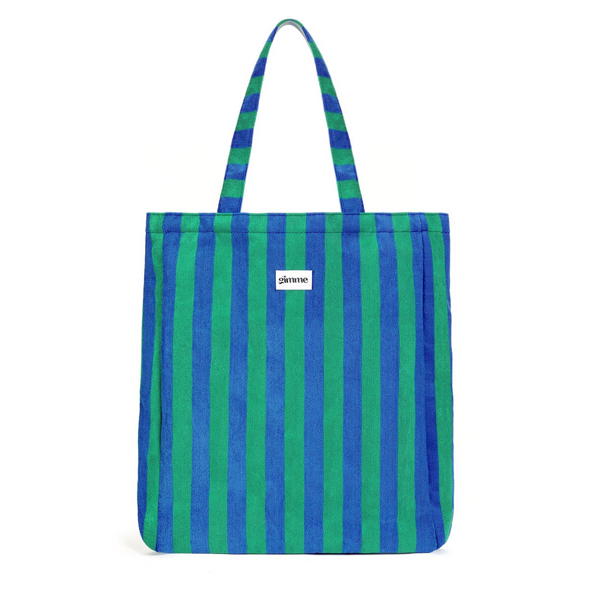 Bunte gestreifte Einkaufstasche – Große Alltagstasche 42 x 10 x 35 cm