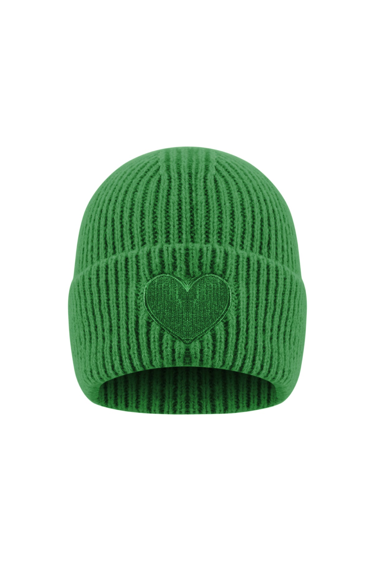 Damenmütze mit Herz – Beanie Mütze in vielen Farben