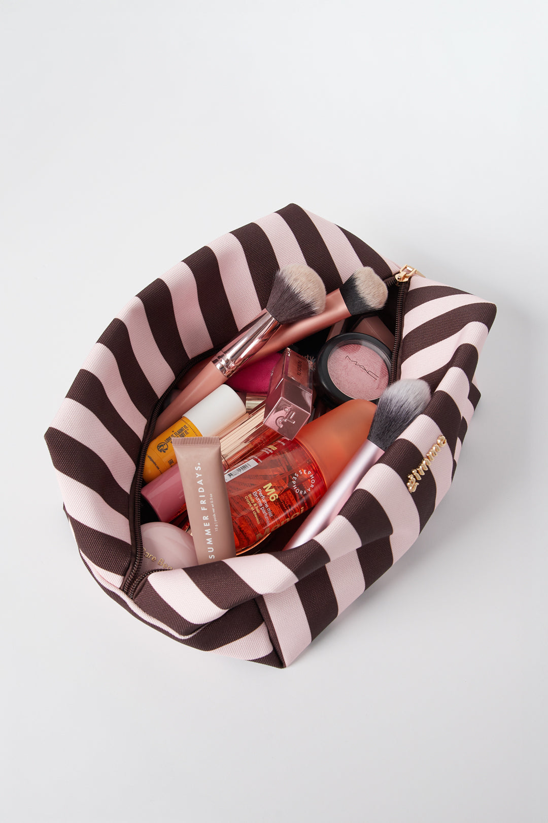 Große Kosmetiktasche Damen – Gimme Kosmetiktasche mit Streifen | Beauty Bag