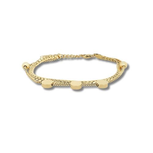 Armband mit Gravur, Edelstahlarmband Damen, personalisiertes Armband - afHandmade