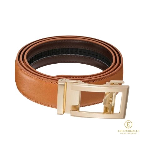 Automatikgürtel Damen goldfarbige Schnalle, KIKI - Mix & Match - afHandmade
