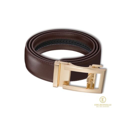 Automatikgürtel Damen goldfarbige Schnalle, KIKI - Mix & Match - afHandmade