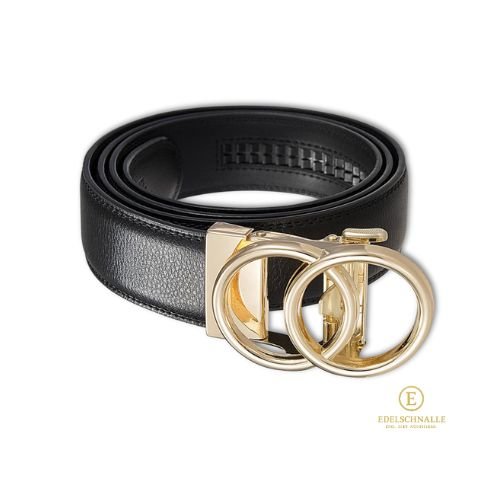 Automatikgürtel Damen goldfarbige Schnalle - Velna - Mix & Match - afHandmade