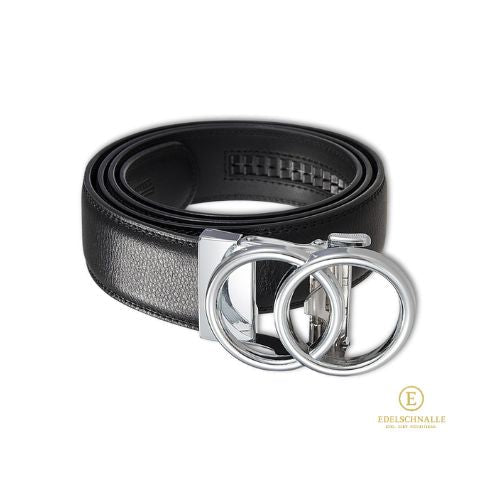 Automatikgürtel Damen silberfarbige Schnalle - Velna - Mix & Match - afHandmade