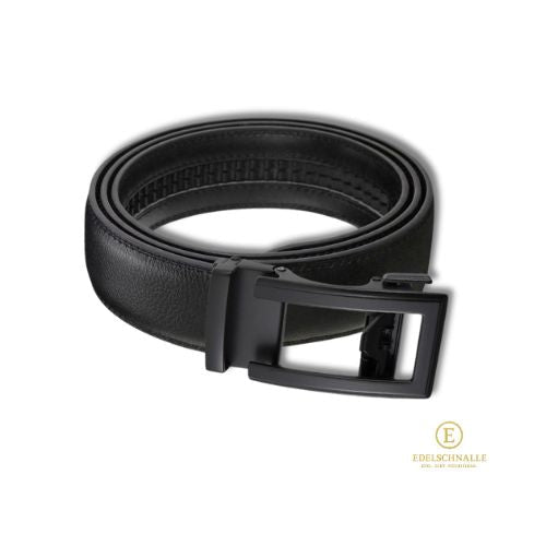 Automatikgürtel Damen und Herren schwarze Schnalle, KIKI - Mix & Match - afHandmade