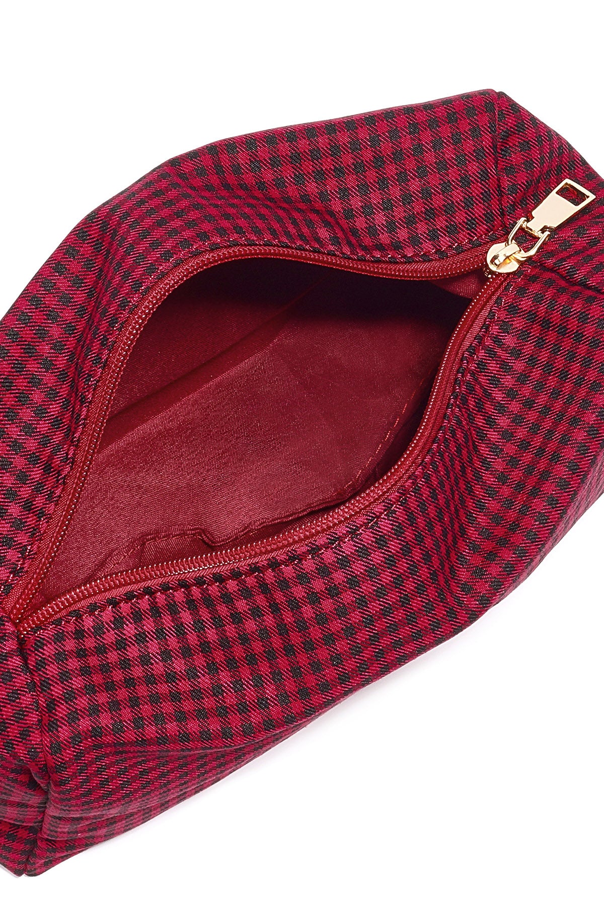 Kosmetiktasche Damen Kariert – Gimme Make-up Tasche für Herbst & Winter