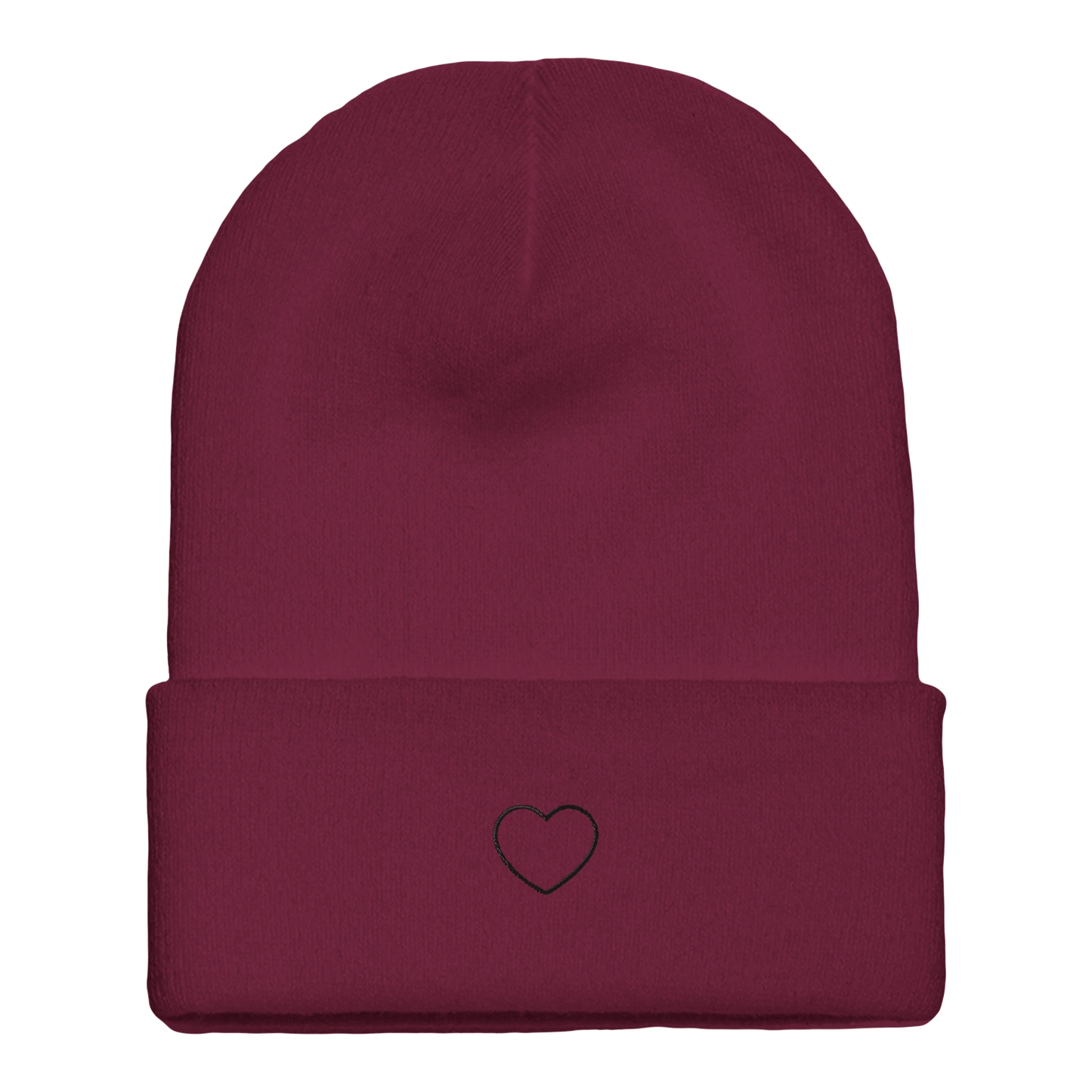Beanie mit Bündchen | Personalisierbar | bestickt - afHandmade