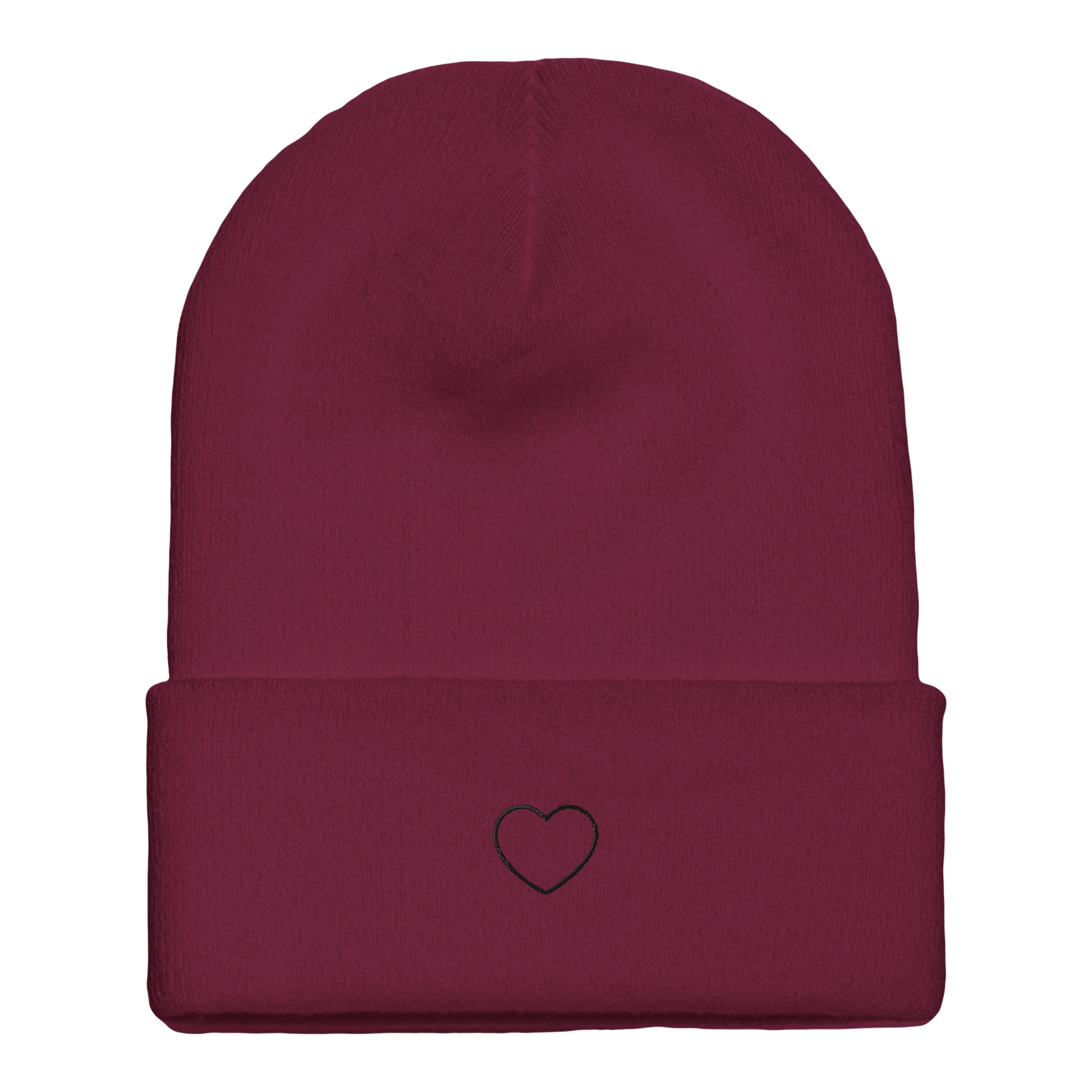 Beanie mit Bündchen | Personalisierbar | bestickt - afHandmade