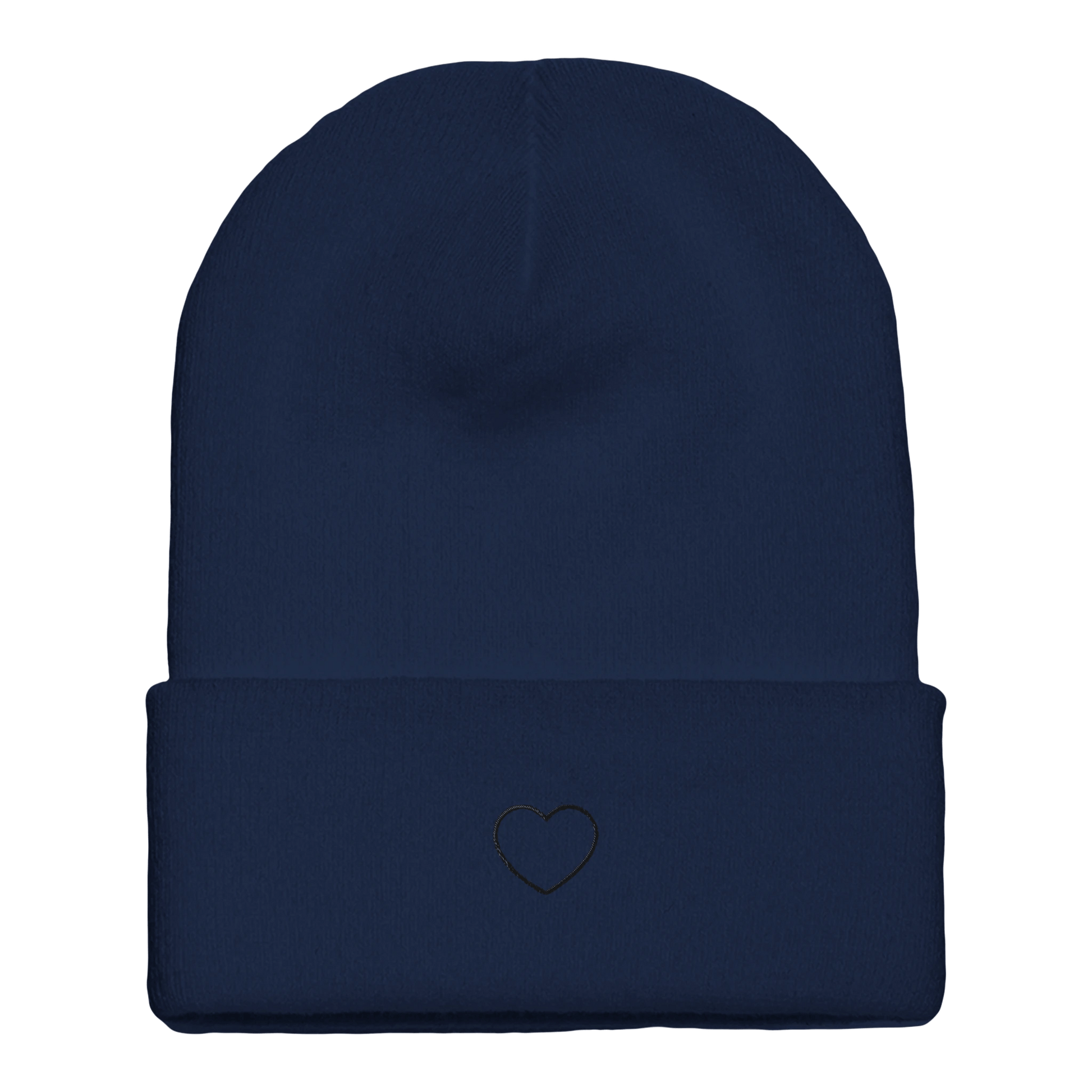Beanie mit Bündchen | Personalisierbar | bestickt - afHandmade