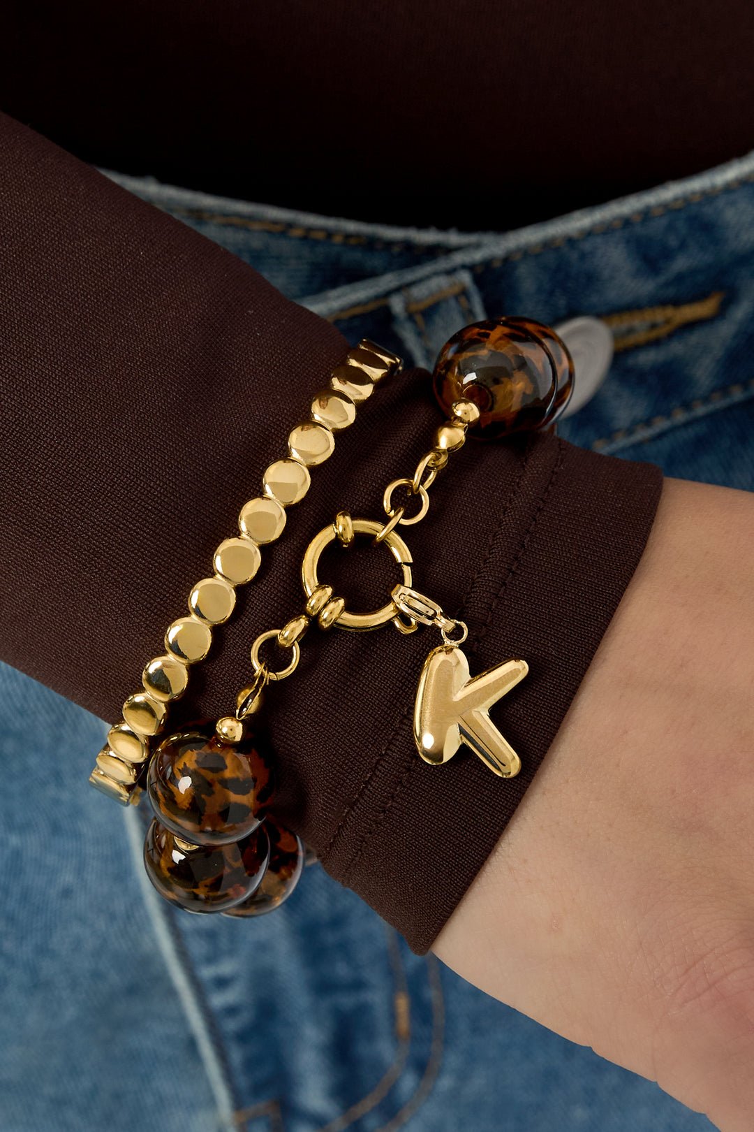 Buchstaben Charm - Anhänger - afHandmade