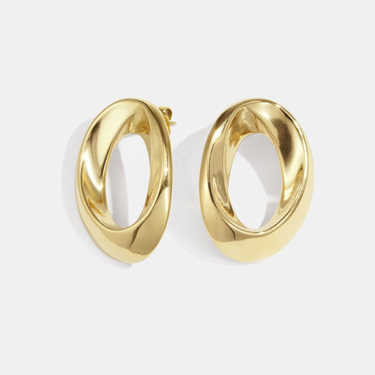 CIRA – Runde Ohrstecker im Casual Design - afHandmade