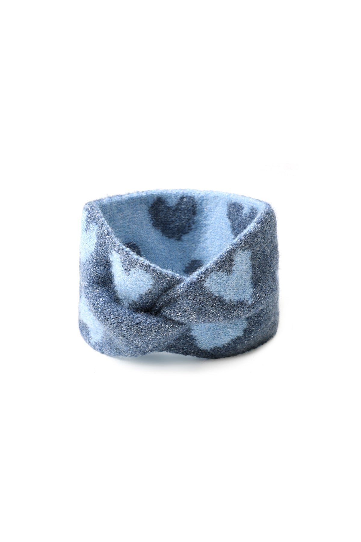 Damen-Stirnband mit Herz – Kuscheliges Winter-Stirnband - afHandmade