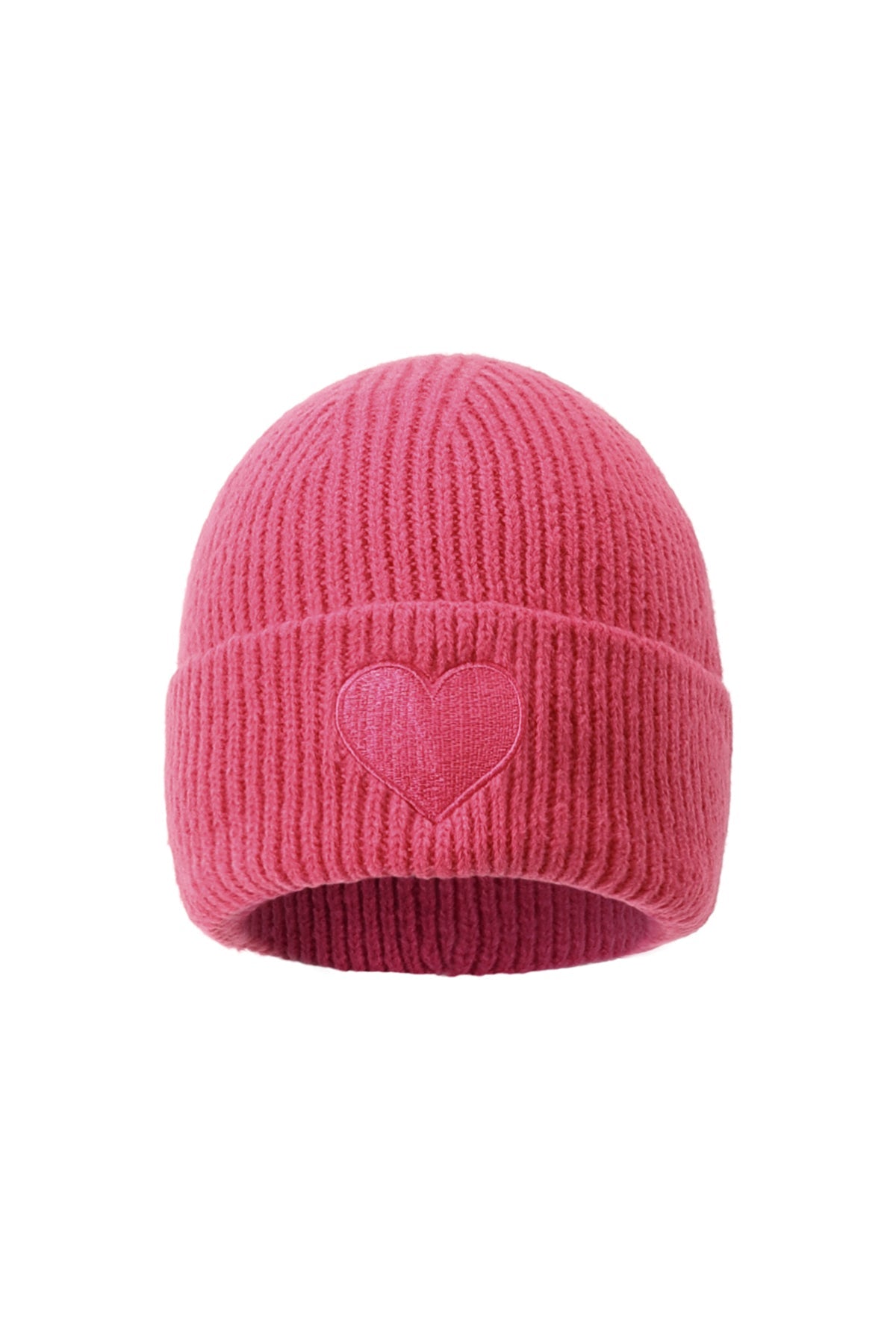 Damenmütze mit Herz – Beanie Mütze in vielen Farben - afHandmade