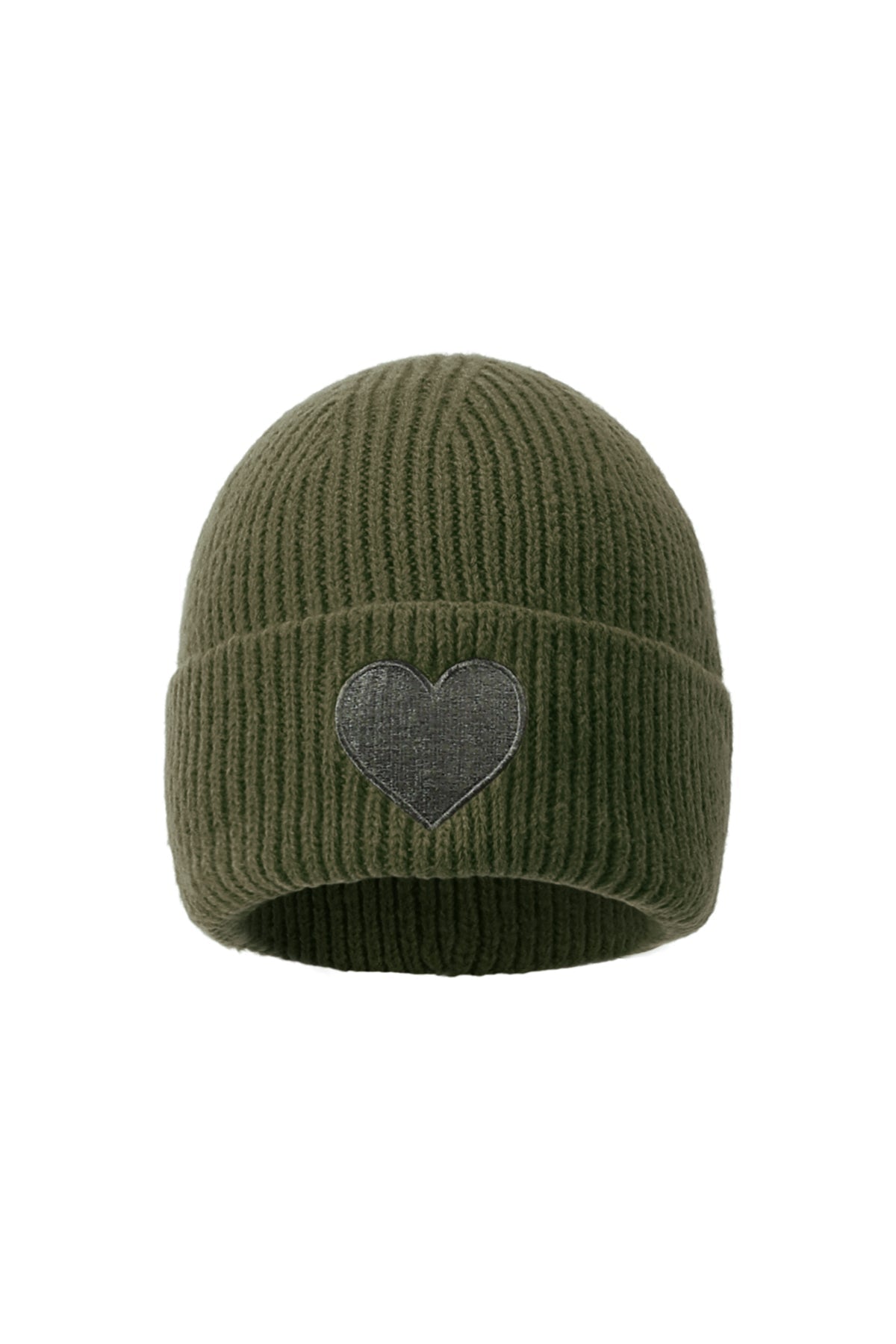 Damenmütze mit Herz – Beanie Mütze in vielen Farben - afHandmade
