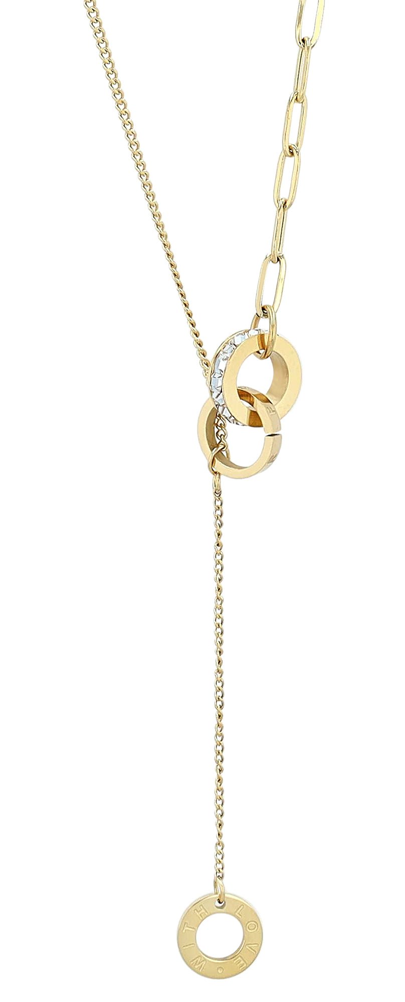 Edelstahlkette mit Anhänger - afHandmade