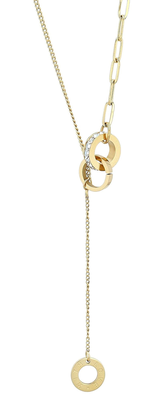 Edelstahlkette mit Anhänger - afHandmade