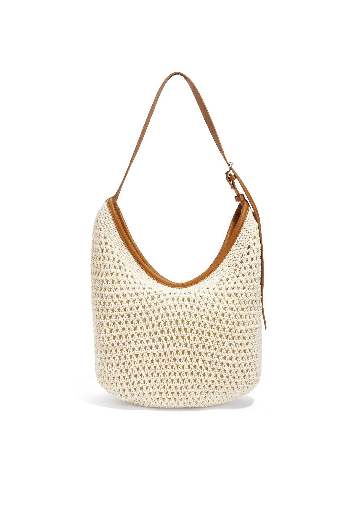 Einfarbige Strandtasche aus Baumwolle mit Reißverschluss – Große Urlaubstasche für Strand & Freizeit - afHandmade