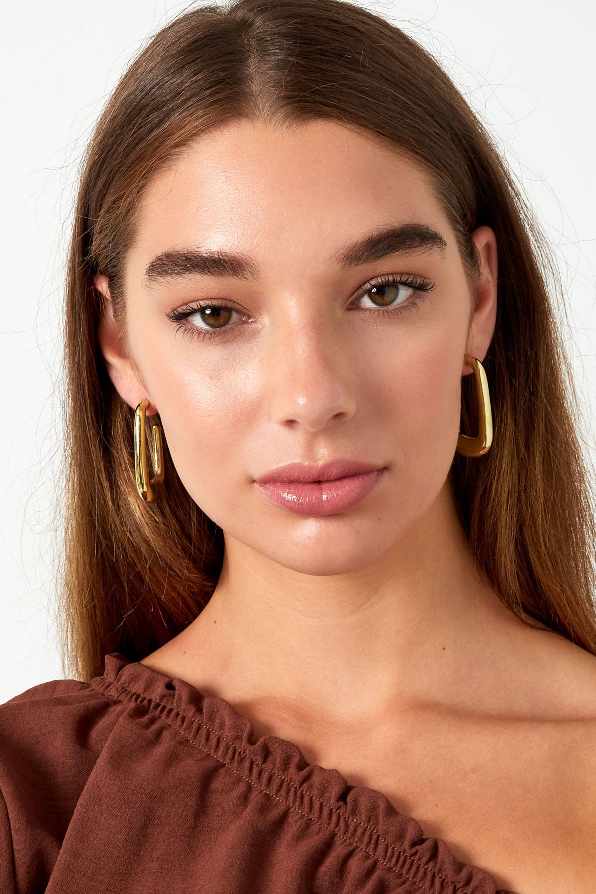 ELYA – Statement Ohrringe im ästhetischen Rechteck - Design - afHandmade