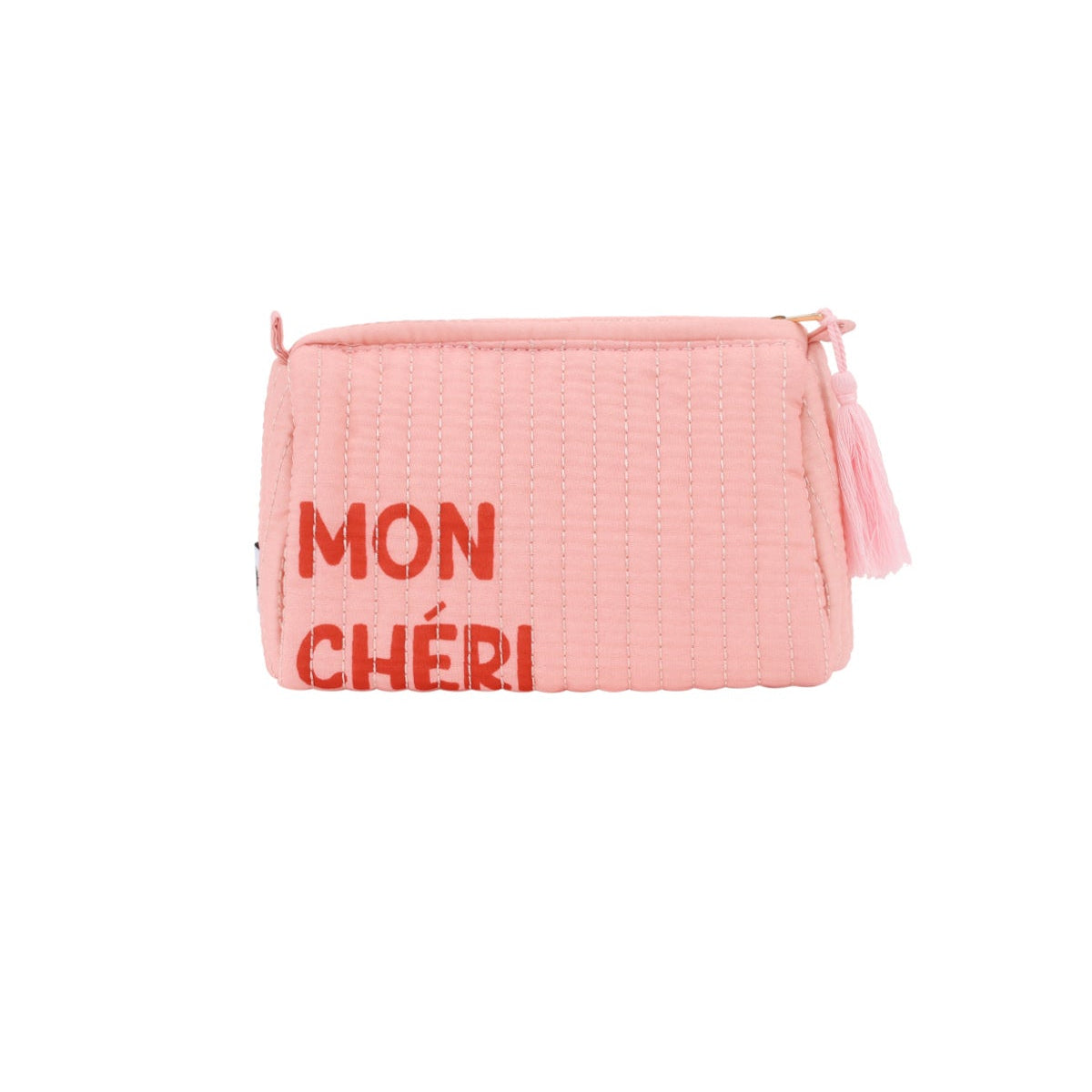 Mon Chéri Kosmetiktasche Klein – Kompakte Beauty Bag in Rosa oder Rot 19 x 12 x 8 cm