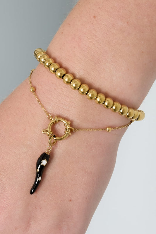 Filigranes Basic - Armband mit Kügelchen – kombinierbar mit Charms - afHandmade