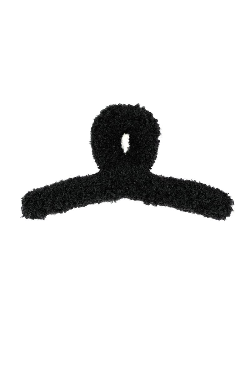 Flauschige Teddy Haarspange - Braun - afHandmade