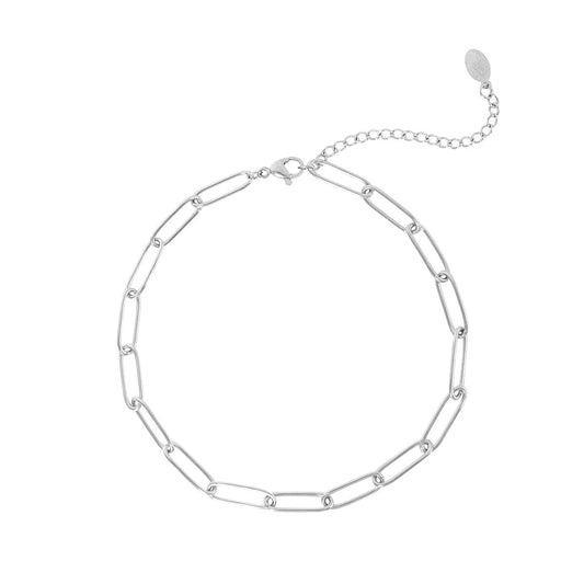 Fußkettchen Grobgliedrig – Plain Chain aus Edelstahl - afHandmade