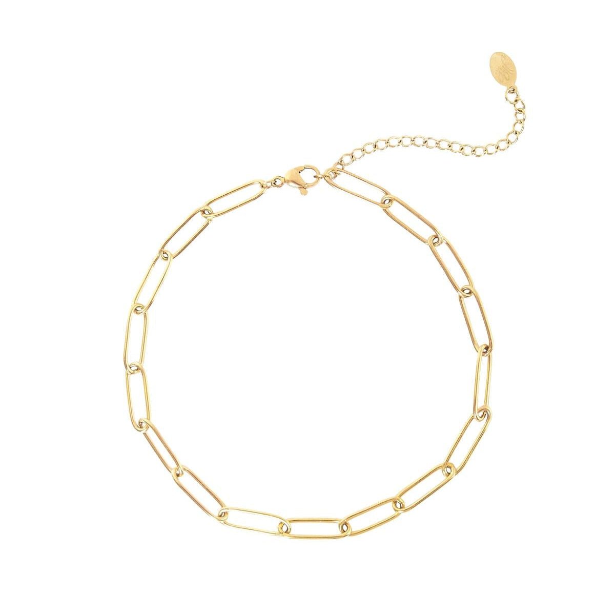 Fußkettchen Grobgliedrig – Plain Chain aus Edelstahl - afHandmade