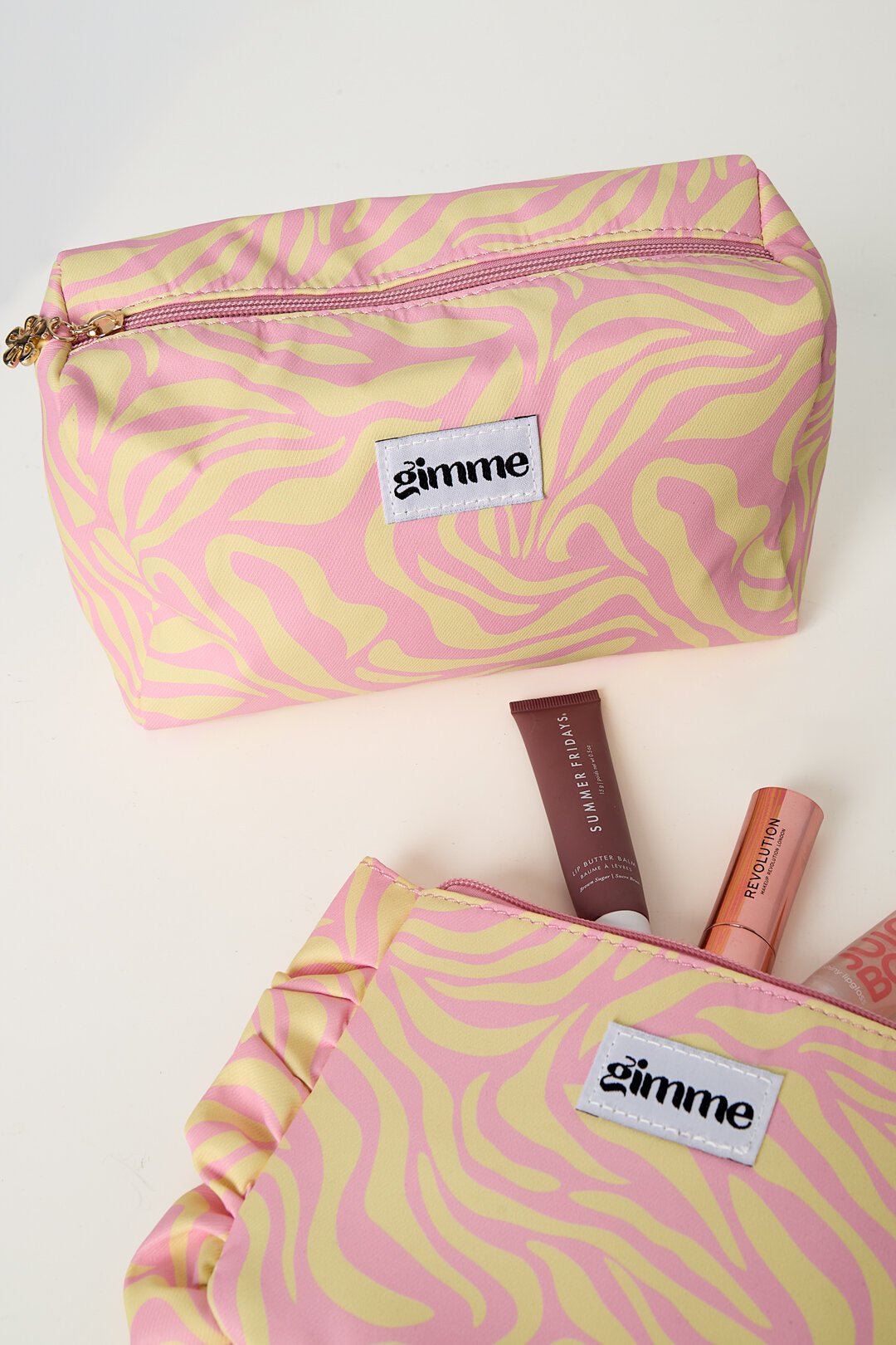 Gimme Make-up-Tasche Casual – Moderne Kosmetiktasche in knalligen Farben - afHandmade